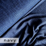 Musselin dirty wash_navy